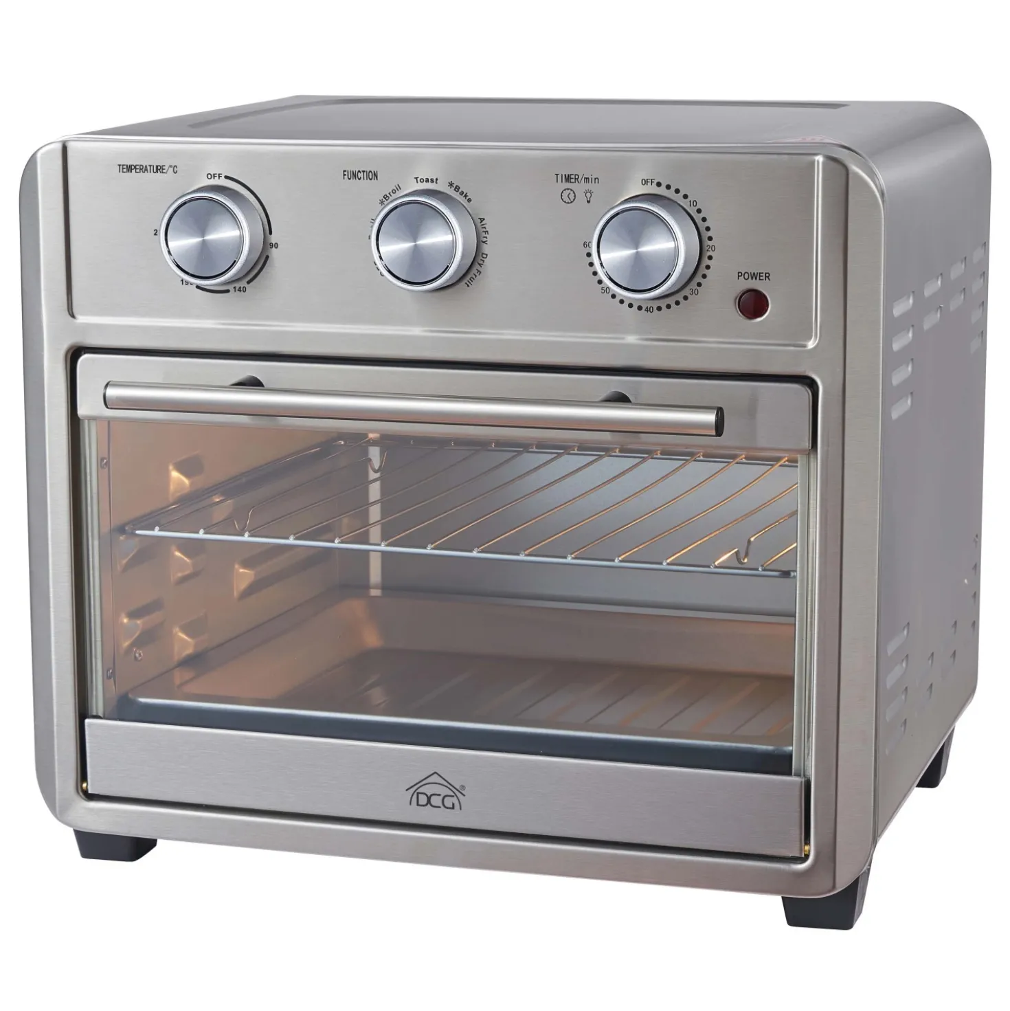 Friggitrice ad aria e forno con timer 1700W da 22 lt