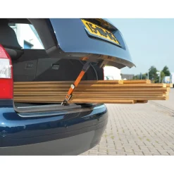 Fune elastica con ganci in plastica regolabile 30 - 100 cm