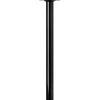 Gamba da tavolo Hettich nera Ø 30 x 400 mm