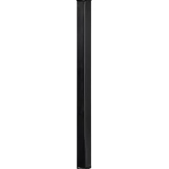 Gamba da tavolo Hettich nera 25x25x400 mm