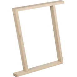 Gamba in pino massiccio per tavolo 75x61x5,8 cm 4 posizioni