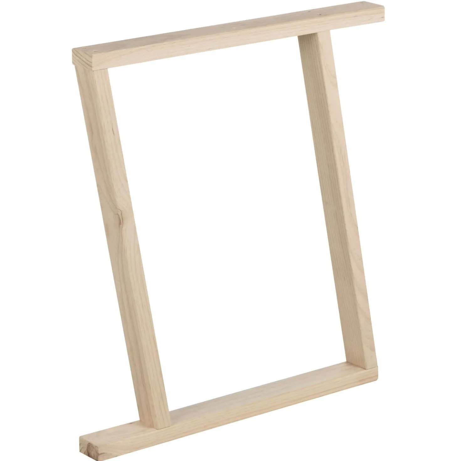 Gamba in pino massiccio per tavolo 75x61x5,8 cm 4 posizioni