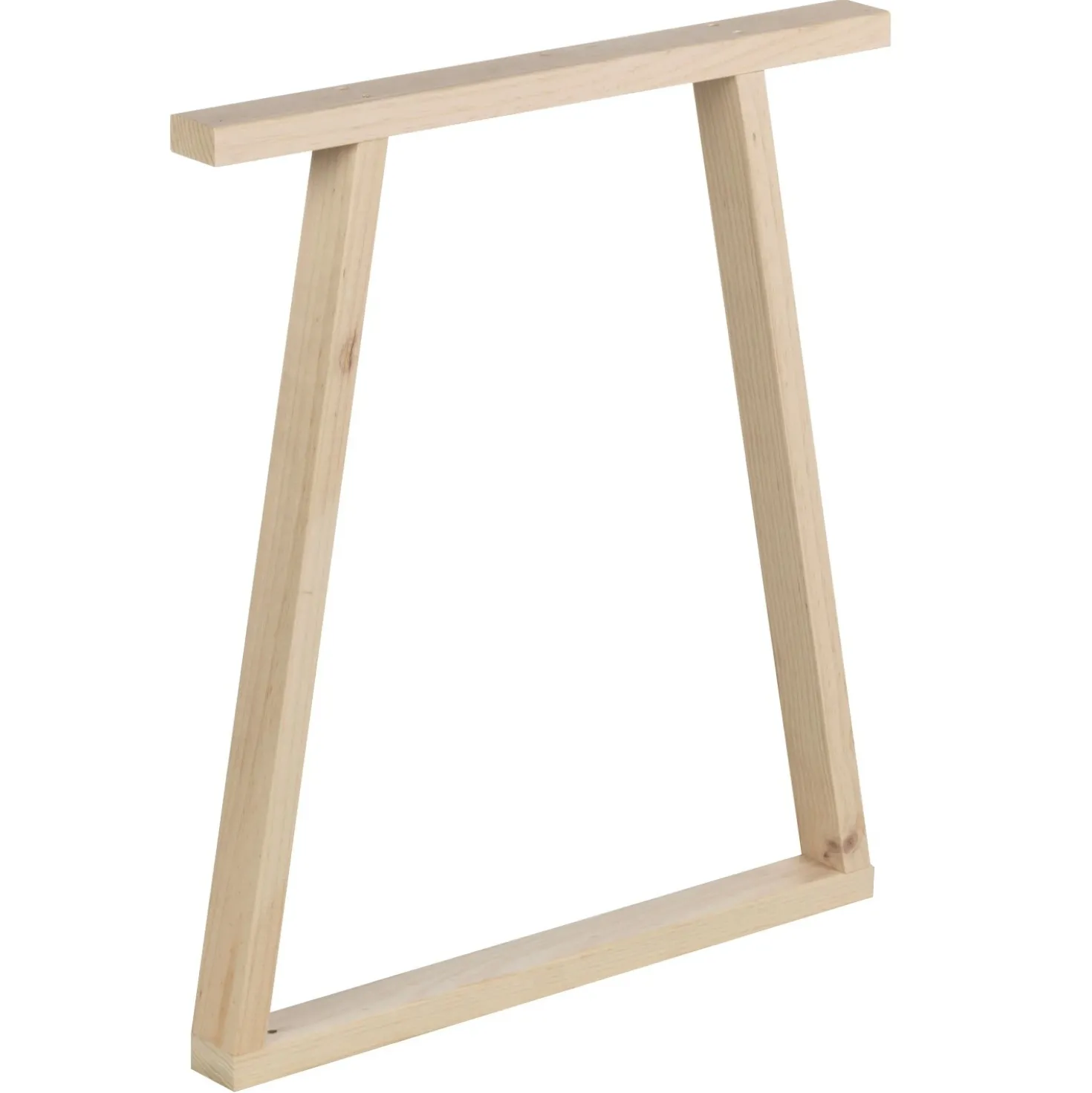 Gamba in pino massiccio per tavolo 75x61x5,8 cm 4 posizioni