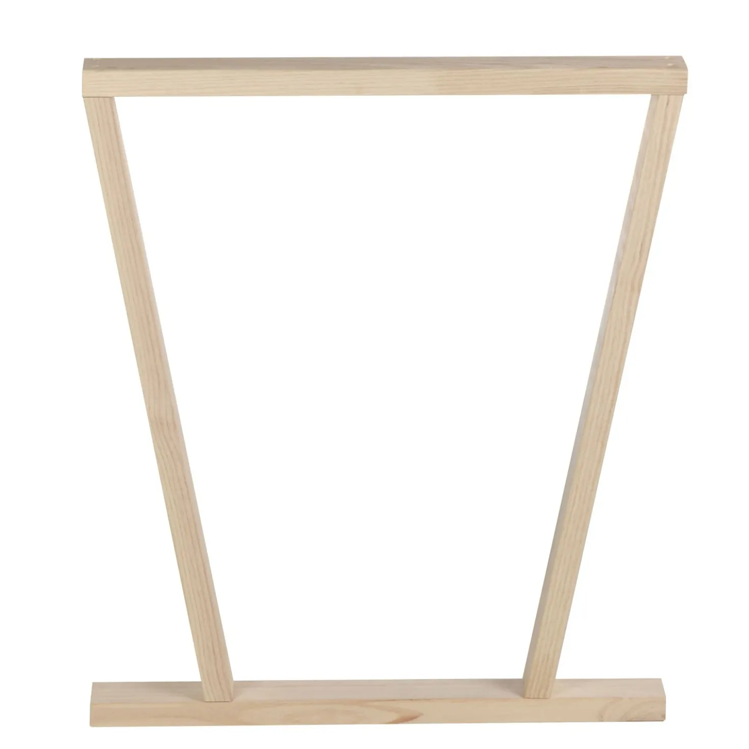 Gamba in pino massiccio per tavolo 75x61x5,8 cm 4 posizioni