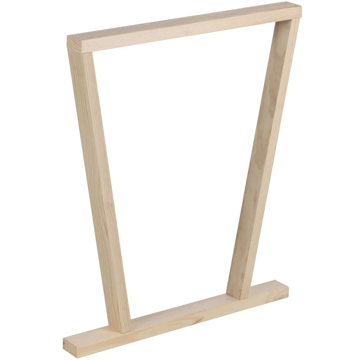 Gamba in pino massiccio per tavolo 75x61x5,8 cm 4 posizioni