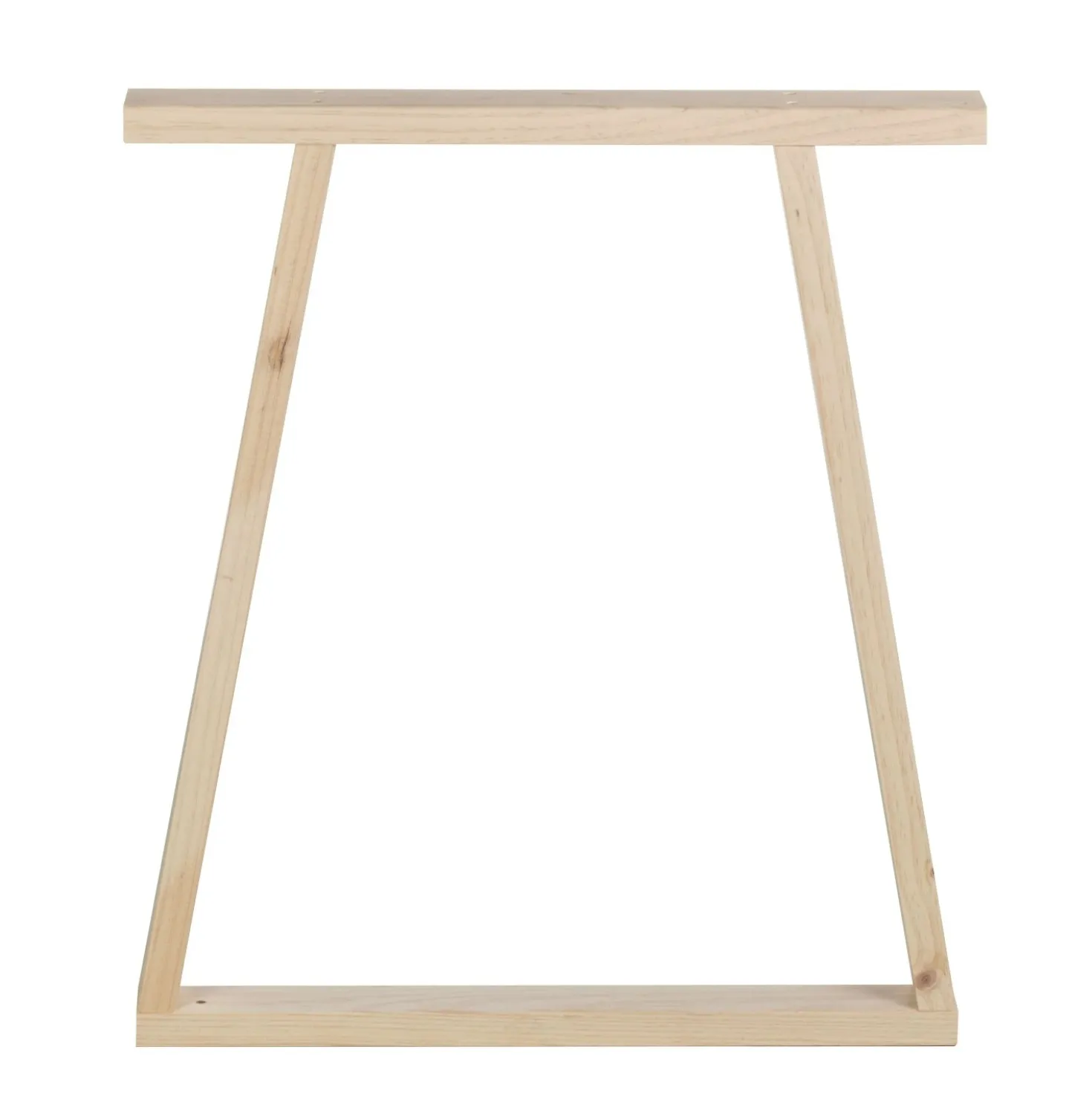 Gamba in pino massiccio per tavolo 75x61x5,8 cm 4 posizioni