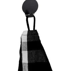 Ganci adesivi Wenko inox nero 2 pz