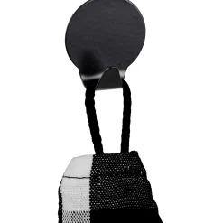 Ganci adesivi Wenko inox nero 2 pz