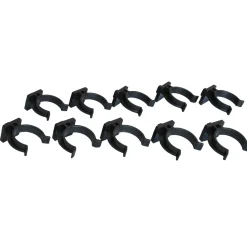 Ganci per zoccolino cucina in resina 10 pz