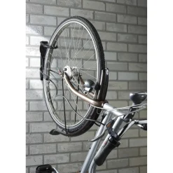 Gancio bici muro da ruota con piastra max. 25 kg