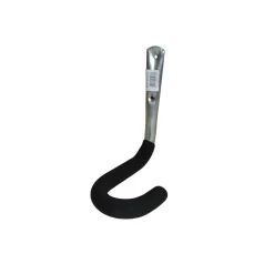 Gancio bici muro da ruota tubo Ø 20 mm rivestito