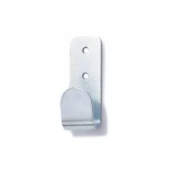 Gancio da muro piatto zincato inossidabile 2,5x2,5x7,3 cm