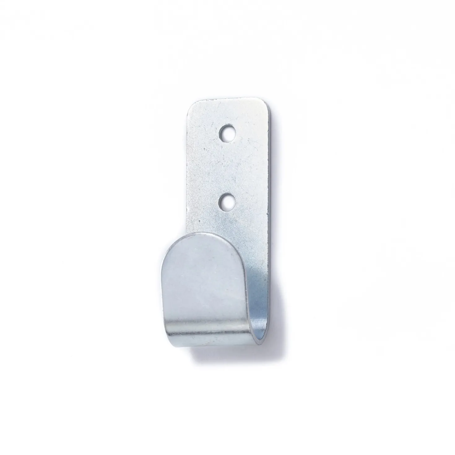 Gancio da muro piatto zincato inossidabile 2,5x2,5x7,3 cm