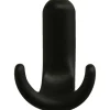 Gancio in plastica nera 50 x 41 mm