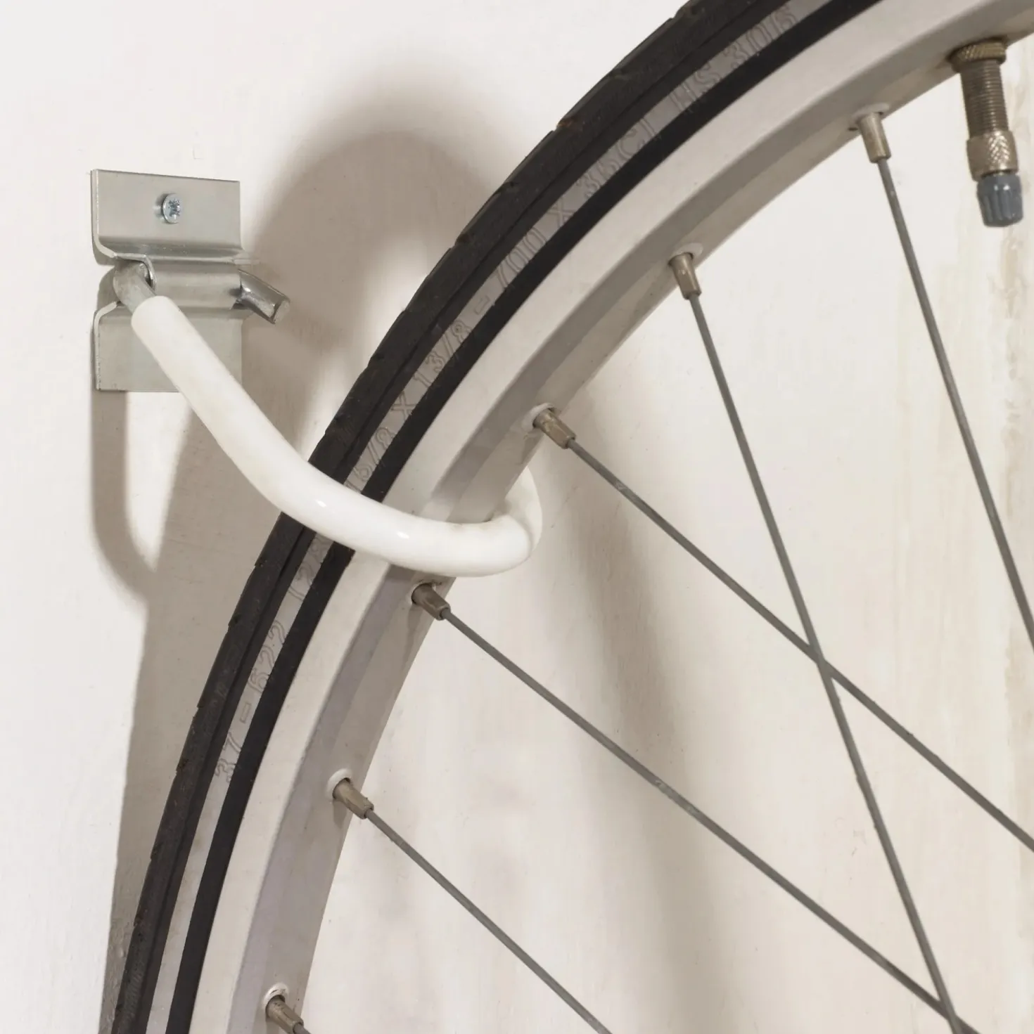Gancio per bicicletta zincato
