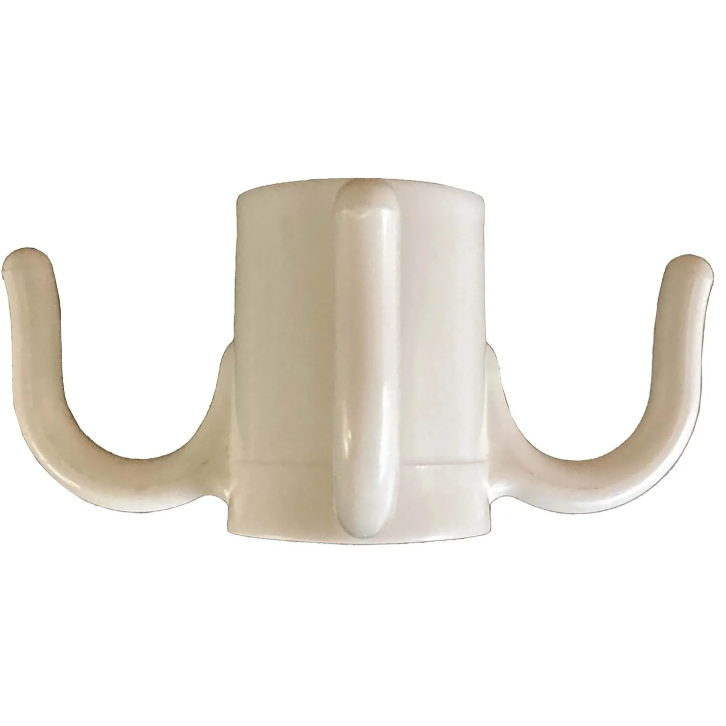 Gancio per ombrellone in plastica bianco