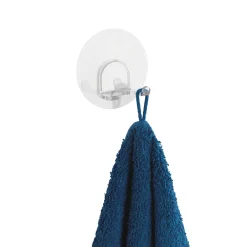 Gancio porta asciugamani Static-Loc Duo trasparente