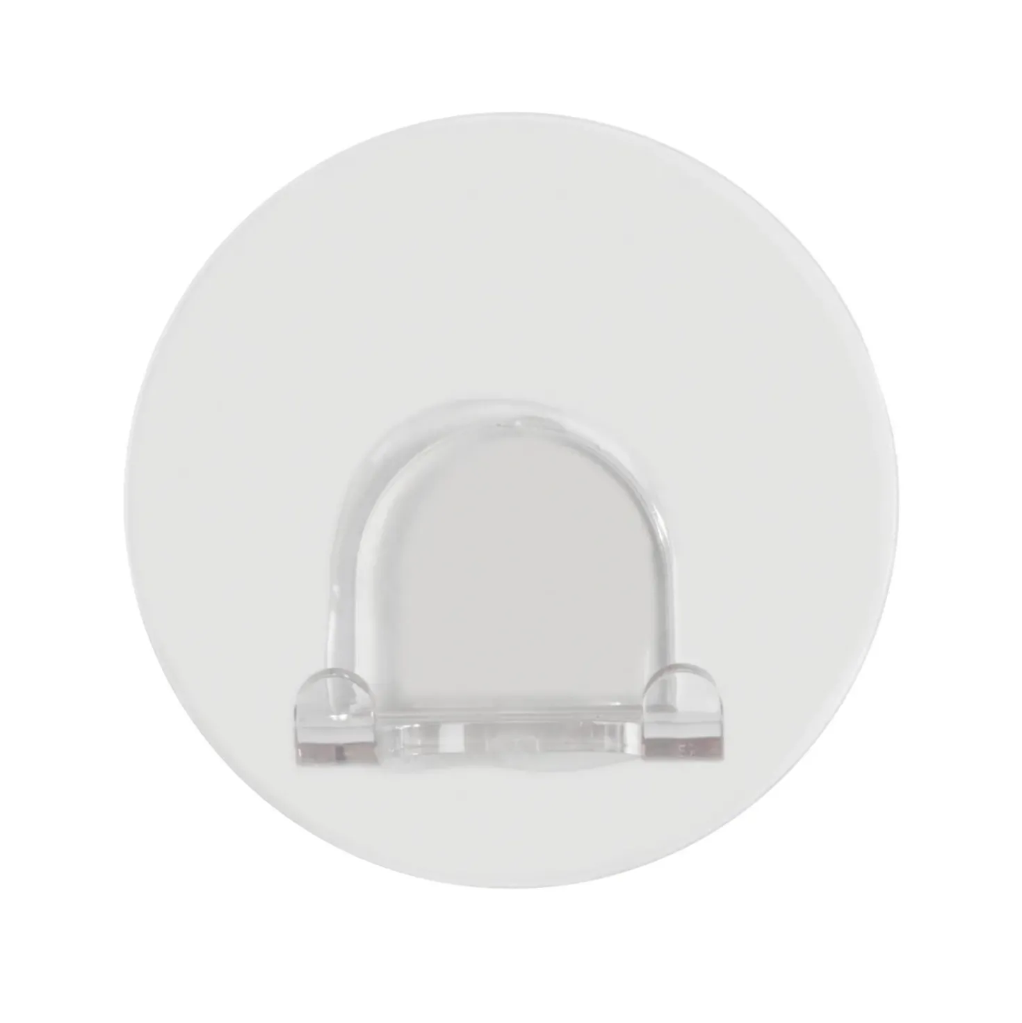 Gancio porta asciugamani Static-Loc Duo trasparente