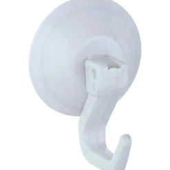 Gancio porta asciugamani a ventosa Wenko Ø 4 cm bianco 2 pz