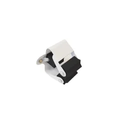 Gancio portascopa bianco e nero