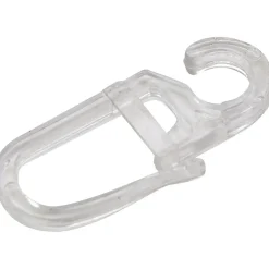Gancio trasparente per anelli tenda Ø 3,1 cm 10 pz