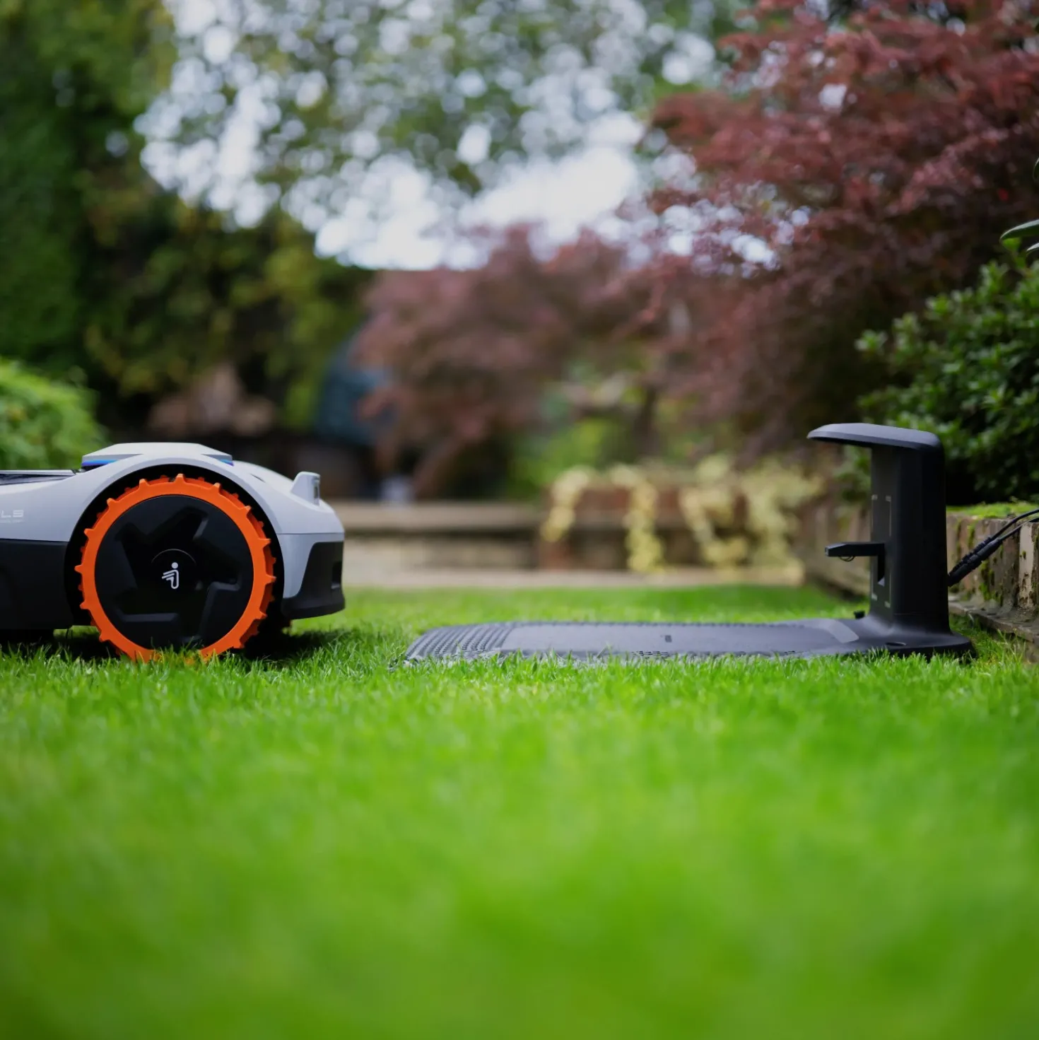 Garage S per robot tagliaerba Segway Navimow i grigio