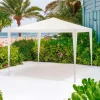 Gazebo bianco 290x290x235 cm