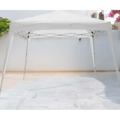 Gazebo in acciaio e poliestere 200x300 cm