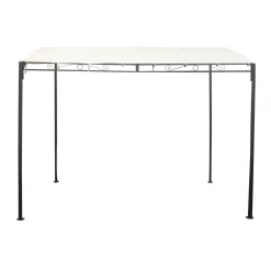 Gazebo pergola in acciaio e poliestere 240x300x250 cm