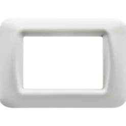 Gewiss placca 3 moduli Top System bianco nuvola