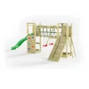 Gioco da giardino Maxi Funny con scivolo e altalene 525x398xh210 cm