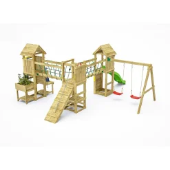 Gioco da giardino Optimizer scivolo e altalene 612 x 518 x h257cm