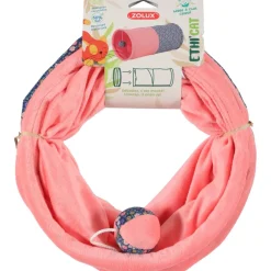 Gioco gatto tunnel Ethicat fiori rosa