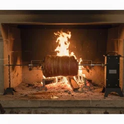Girarrosto elettrico Cruccolini mod GA91 con giunto cardanico