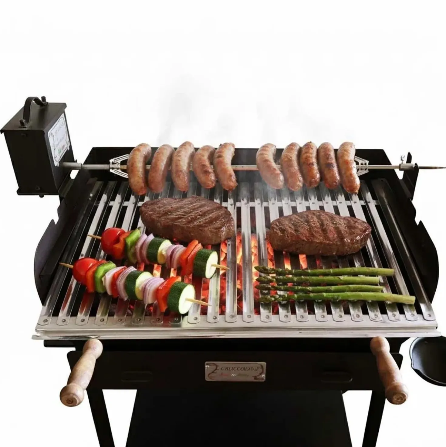 Girarrosto Elettrico per Barbecue Cruccolini mod GA15 75 cm