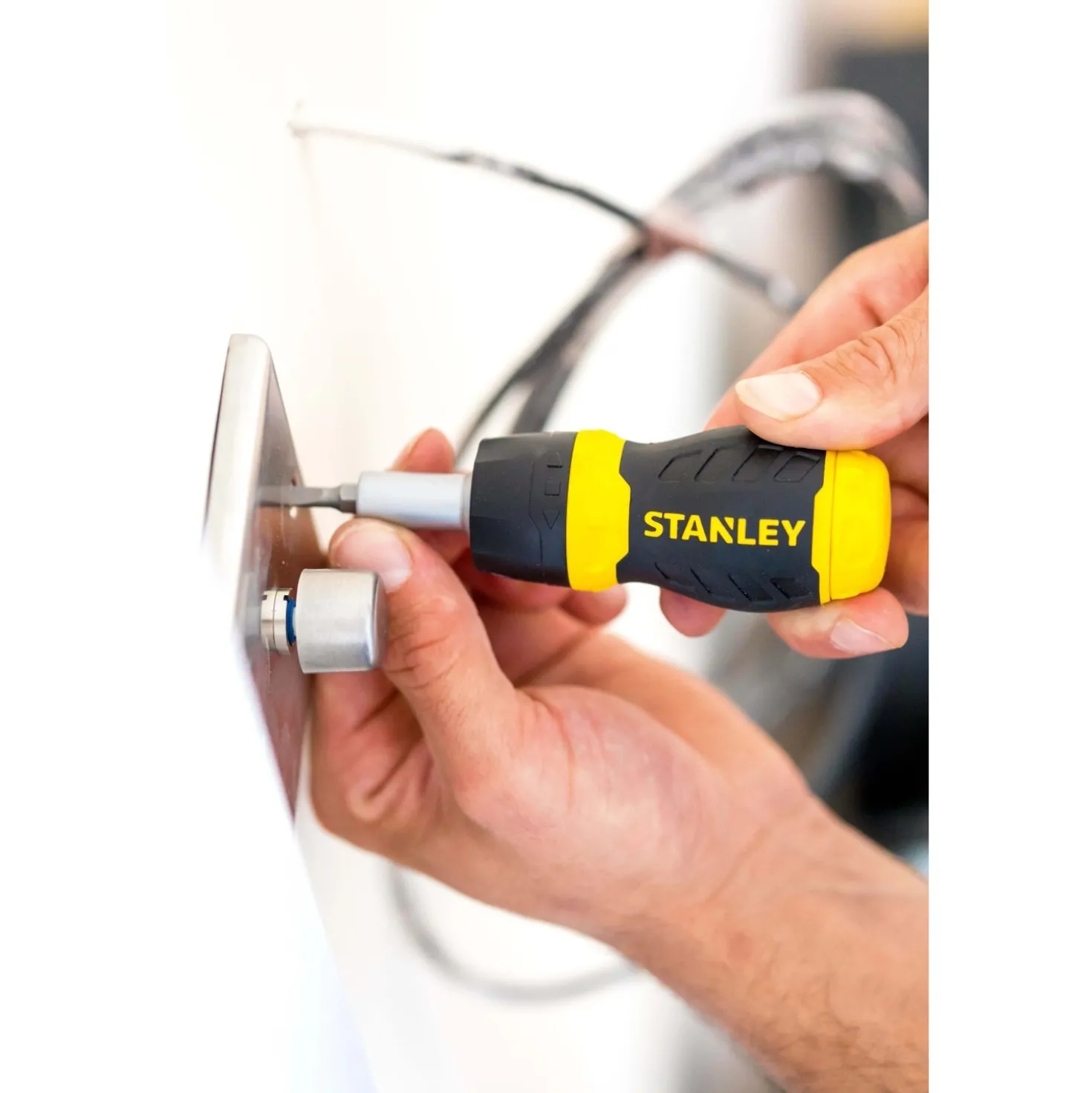Giravite portainserti magnetico Nano a cricchetto Stanley