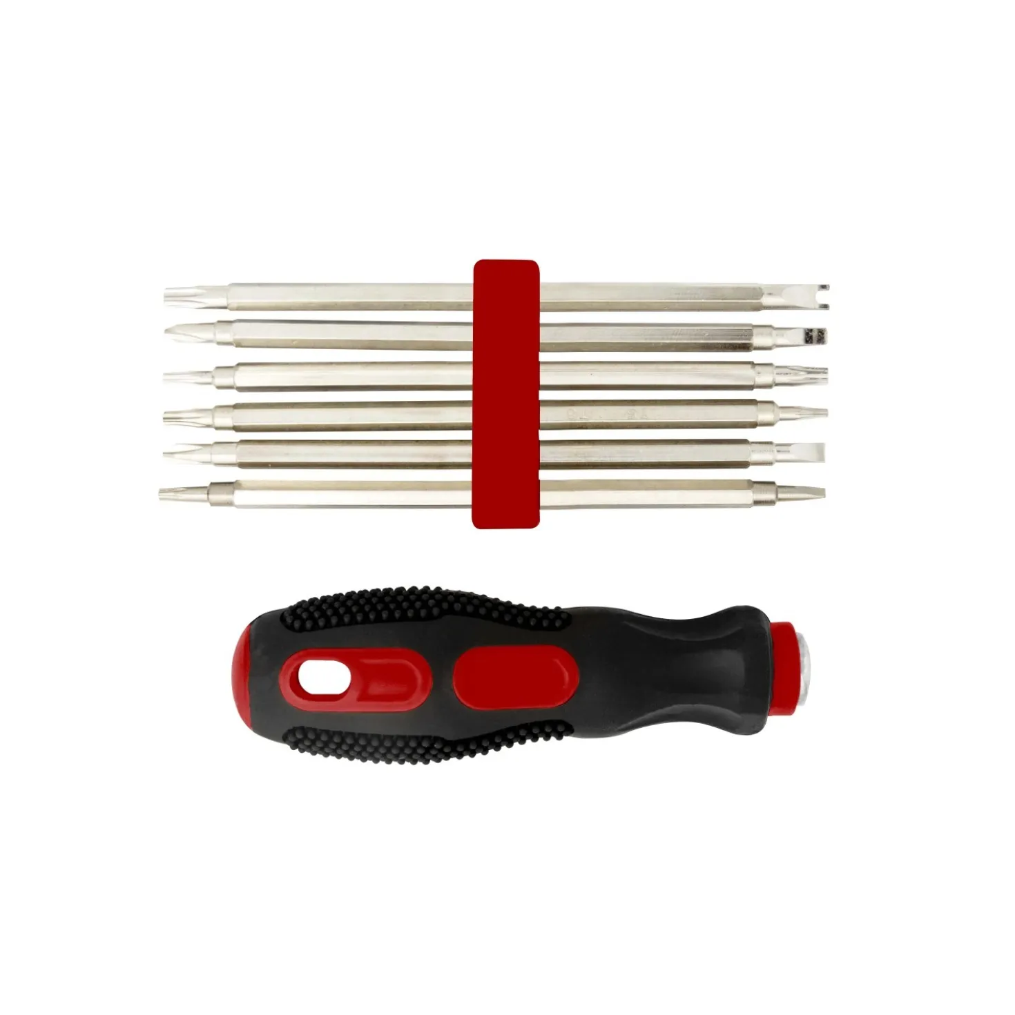 Giraviti per elettronica impugnatura bimateriale lame in acciaio cr-v set