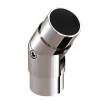 Giunto regolabile corrimano inox 304 90/180 ø 42,4x1,45 cm lucido