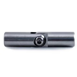 Giunzione snodabile per tubo o tondino 12 mm satinato