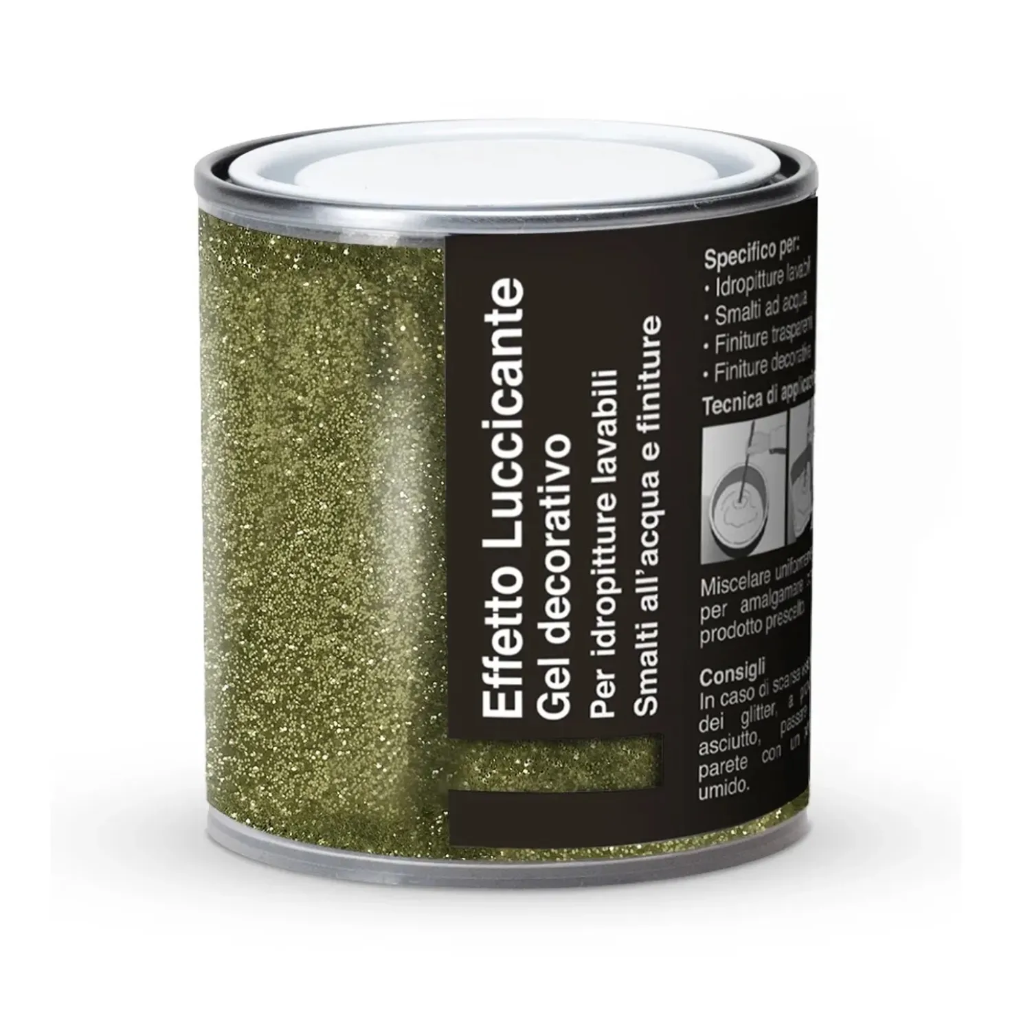 Glitter in gel Bronzo 250 ml