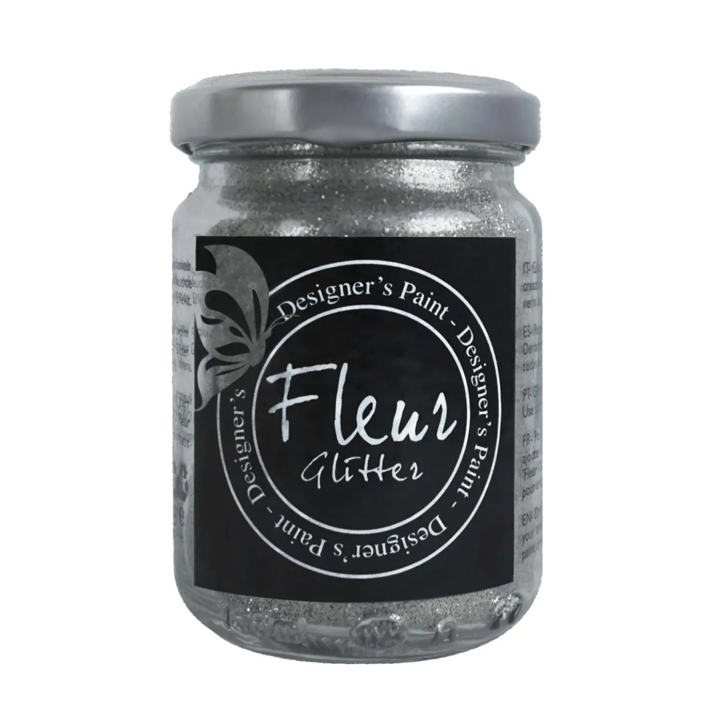 Glitter in polvere Fleur Silver 90 g