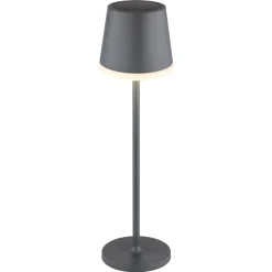 Globo Lampada solare metallo 41 cm Antracite opaco