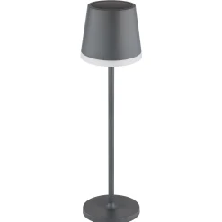Globo Lampada solare metallo 41 cm Antracite opaco