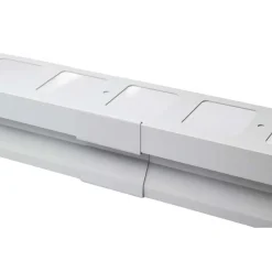 Gocciolatoio balcone alluminio ral 9010 sp 12 mm L 2,70 m
