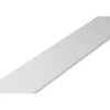 Gocciolatoio balcone in alluminio smerigliato 0,7x3,8x250 cm