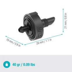 Gocciolatore di fine linea autocompensante Gardena Micro-Drip-System 2 l/h