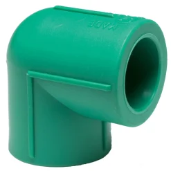 Gomito 90° FF in polipropilene verde Ø 20 mm