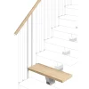 Gradino scala Orion larghezza 75 cm chiara