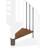 Gradino scala Solar Ø 120 cm scura