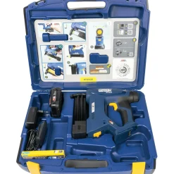 Graffatrice a batteria Rapid BTX606 18 V con batteria e caricatore